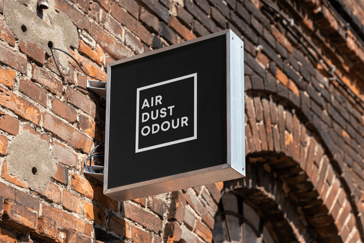 Air Dust Odour office sign